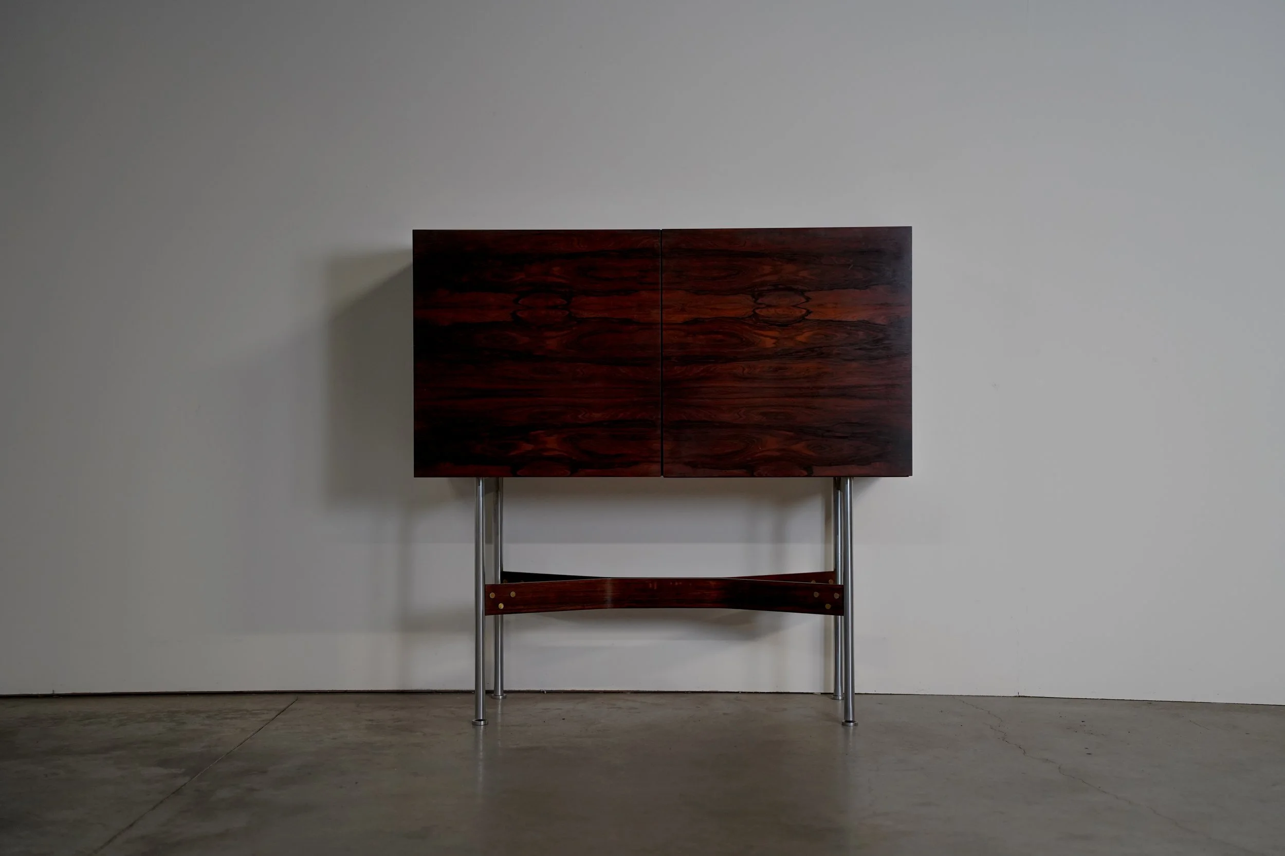 ROSEWOOD CABINET BY RUDOLF BERND GLATZEL FOR FRISTHO
