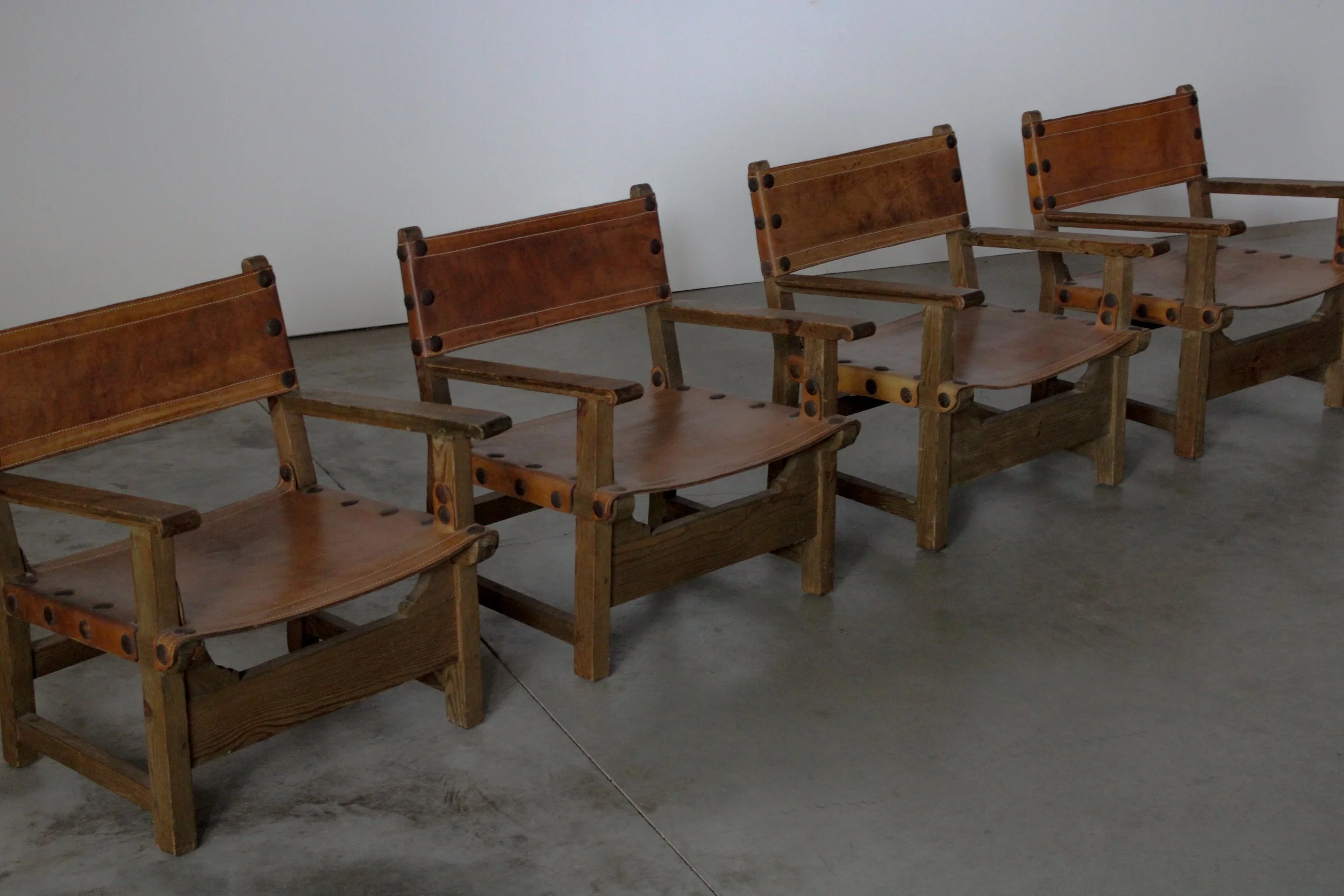 Rustic Spanish Lounge Chairs