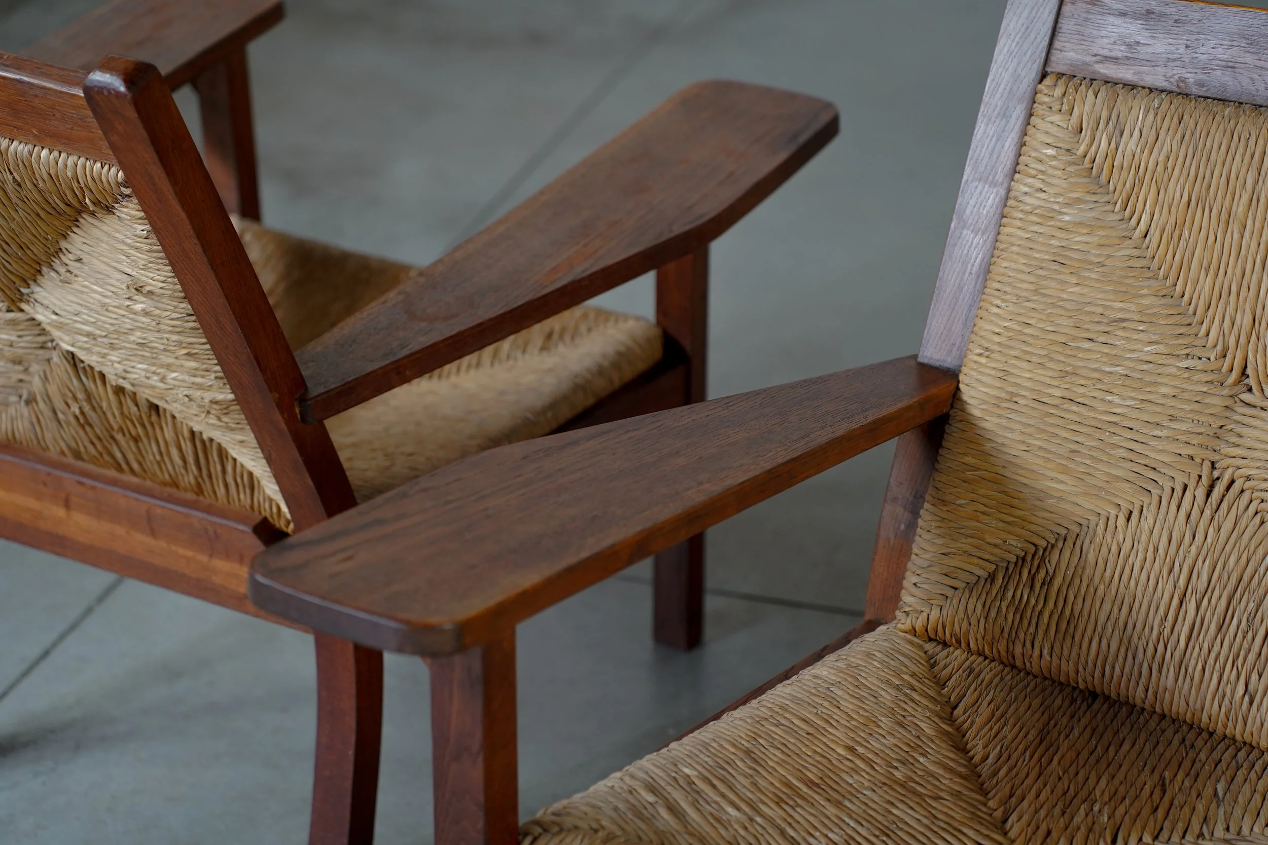 WORPSWEDER ARMCHAIRS BY WILLI OHLER