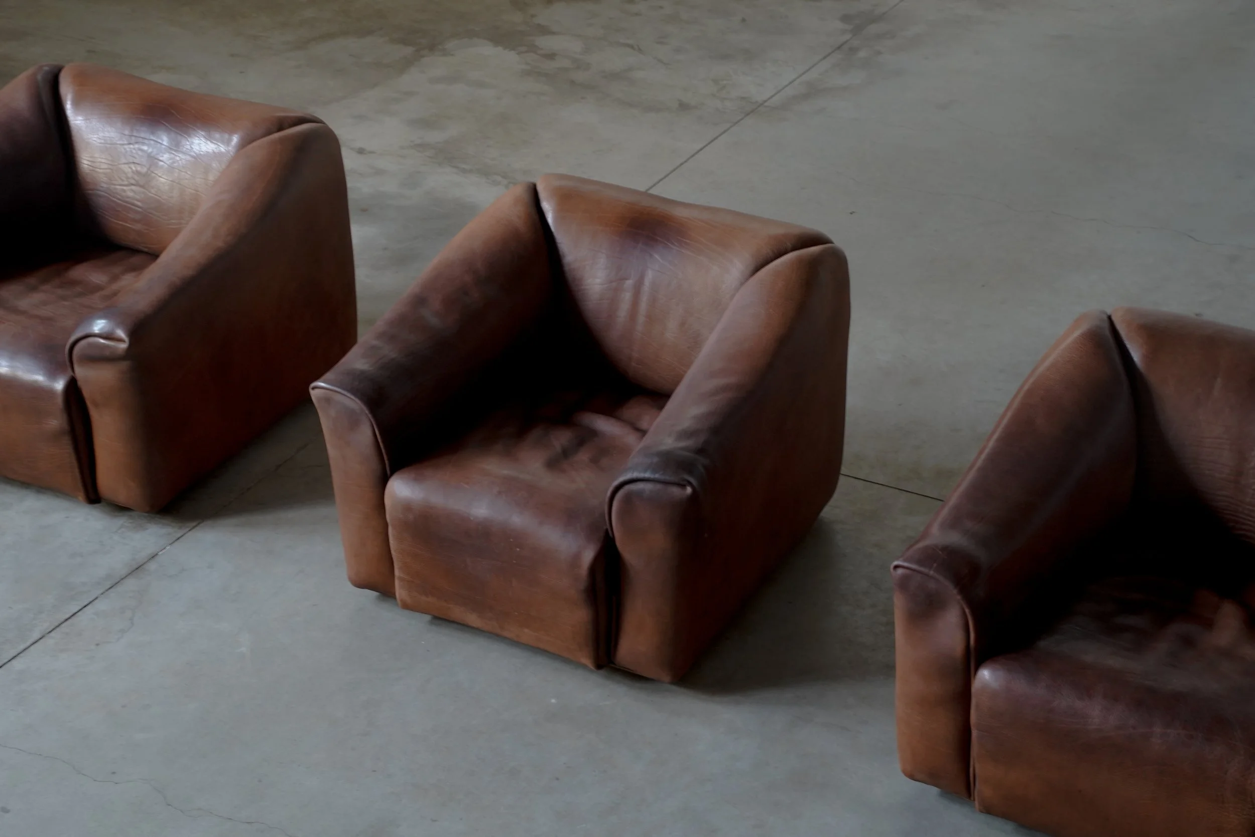 DE SEDE DS47 LOUNGE CHAIRS