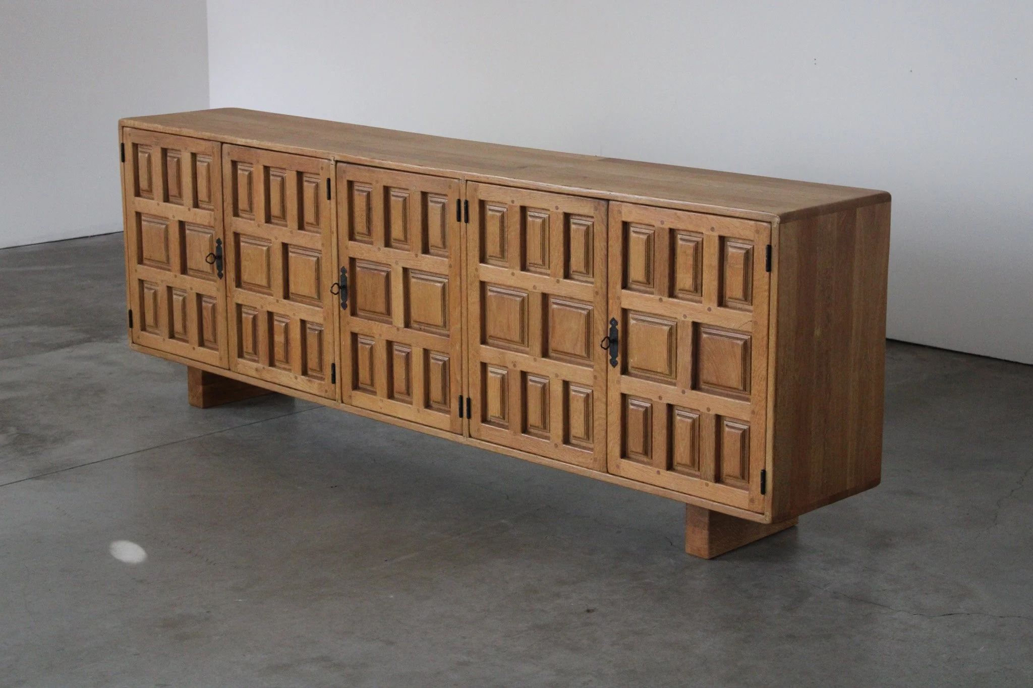 Spanish Rustic Oak Sideboard