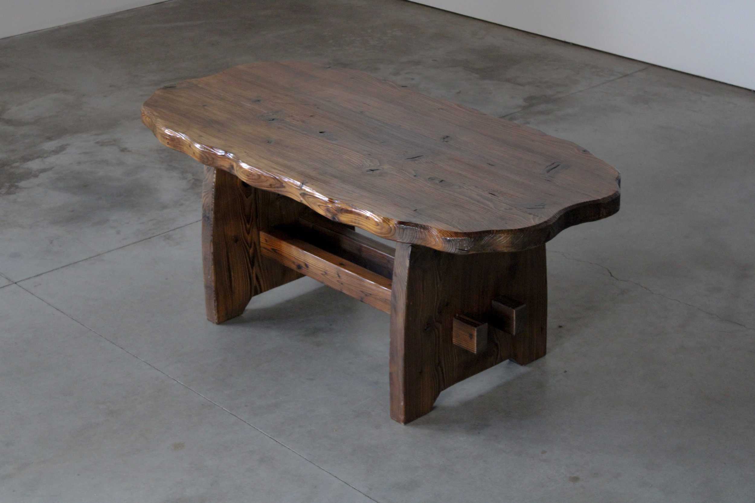 Rustic Freeform Dining Table