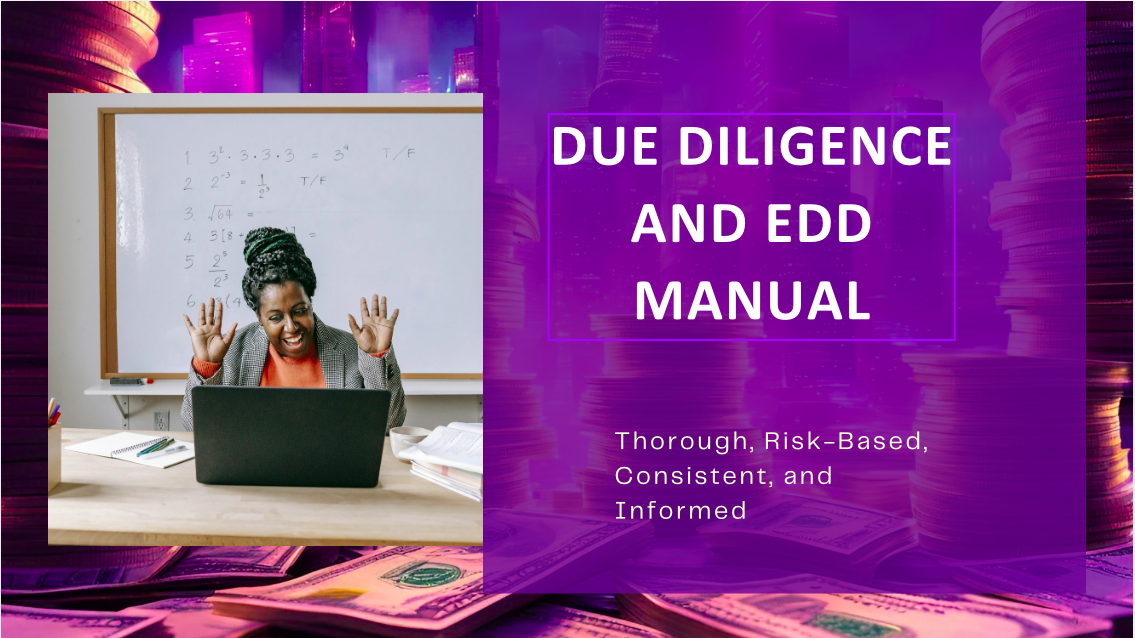Due Diligence and EDD Manual cover image