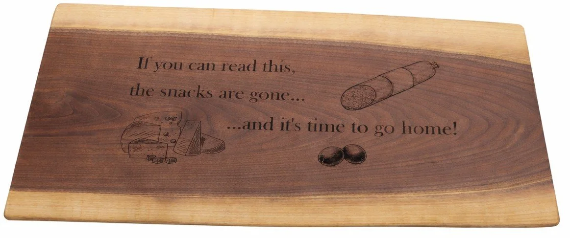 live edge walnut charcuterie board with snack joke.png