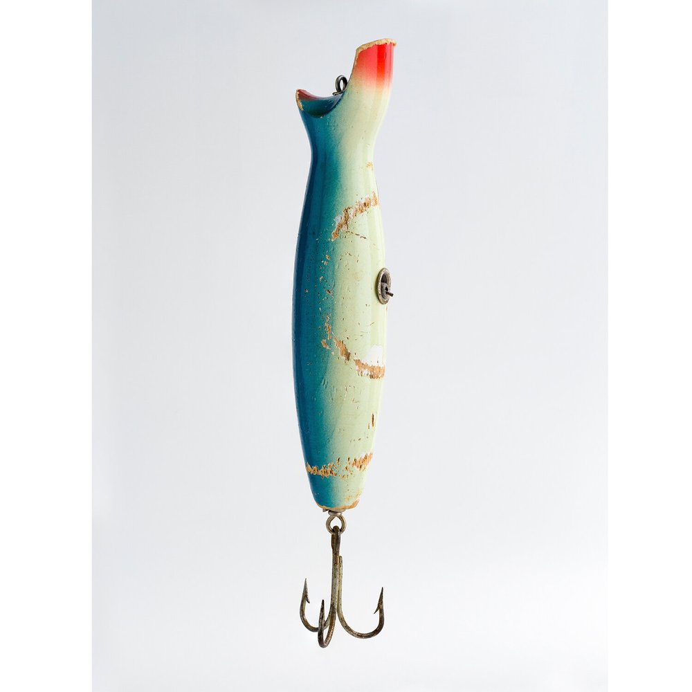 Vintage Stan Gibbs Casting Swimmer Lure (with bite marks) — Cary Hazlegrove
