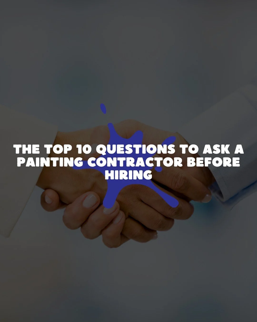 🎨 Introducing Pacos Painting's new blog! 📝 Get expert advice and insights for your next painting project. Start off with 'The Top 10 Questions to Ask a Painting Contractor Before Hiring' and make sure you're making the right choice. Visit our websi