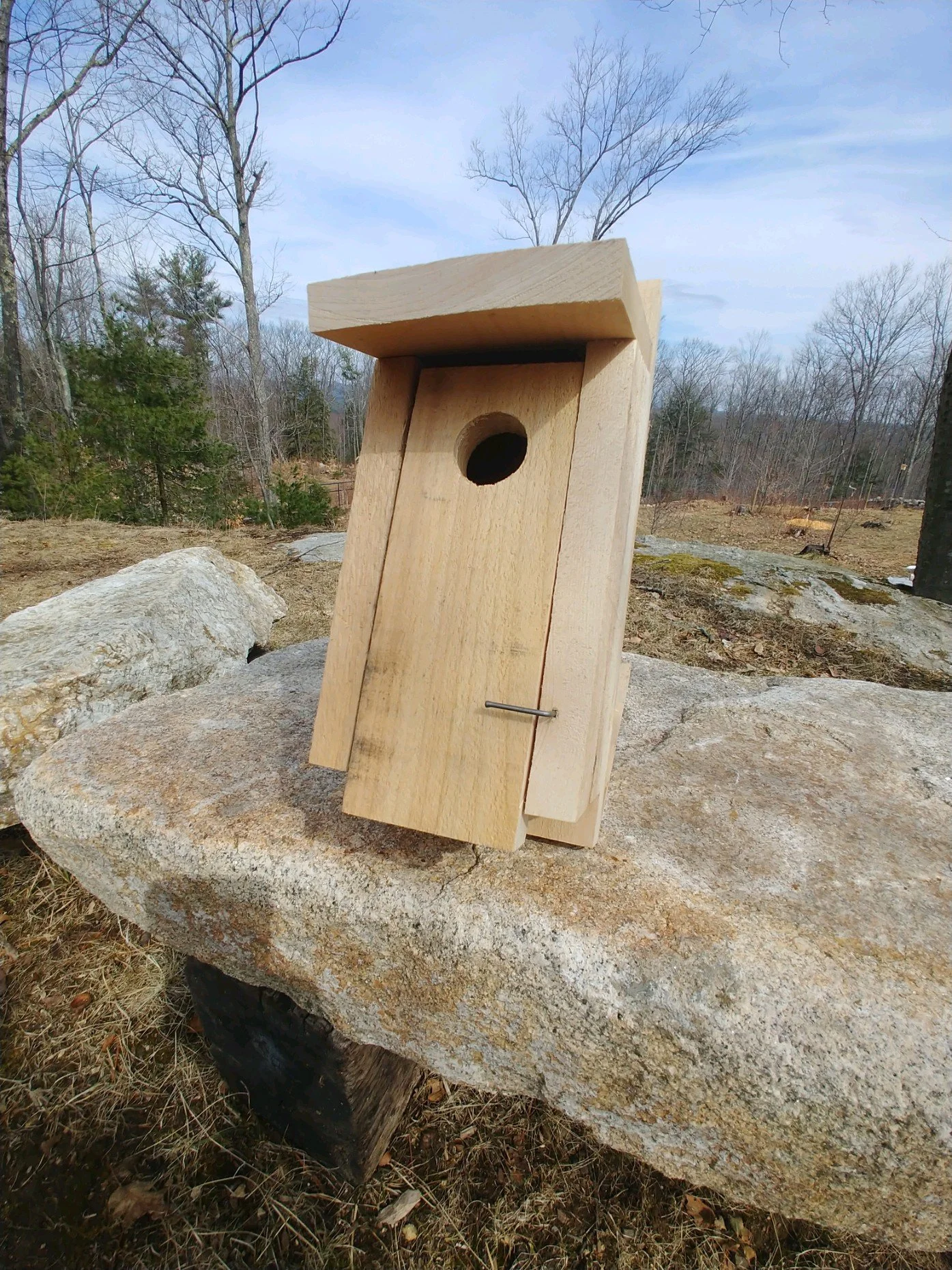Uncle Bobby’s Bluebird House — The Farm in the Woods