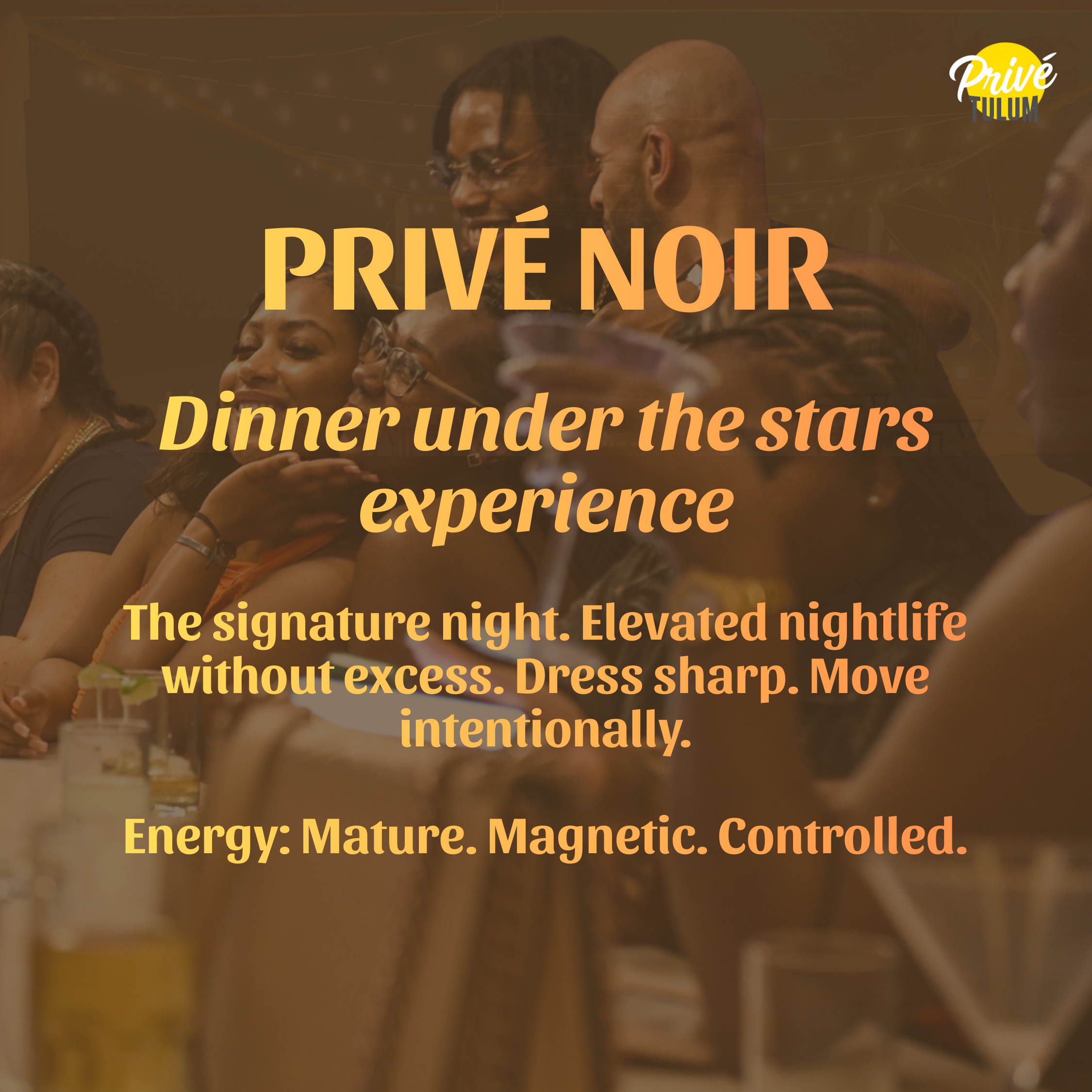 Privé Tulum Mexico Secrets Dinner DJ B-Lord trip Global Views Group