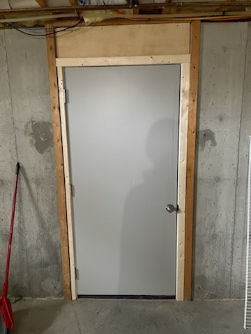 Exterior Basement Door Installation