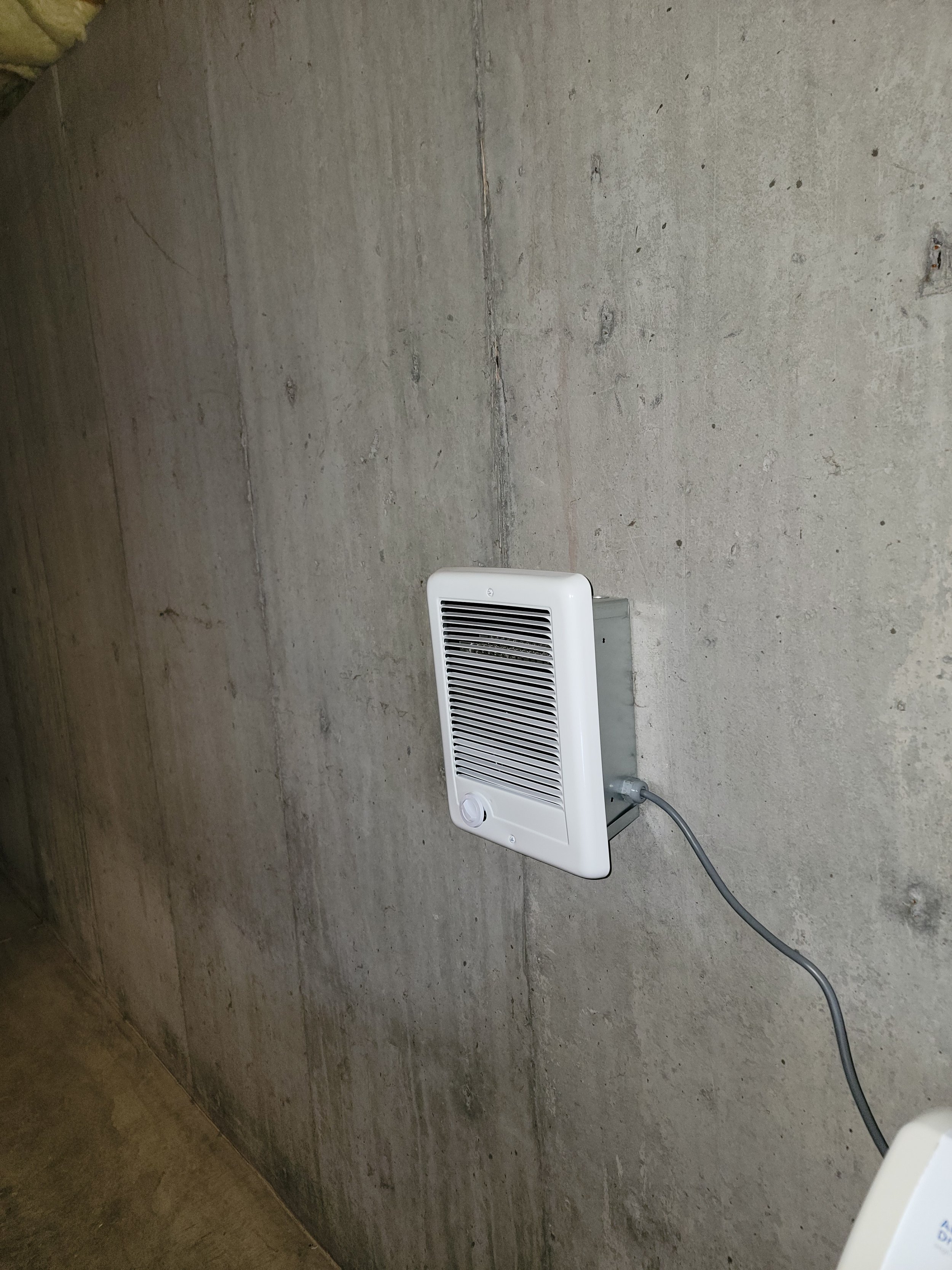 Wall Mounted Heater for Basement