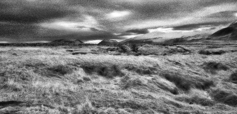 Clouds and Grassland, Snaefellnsess