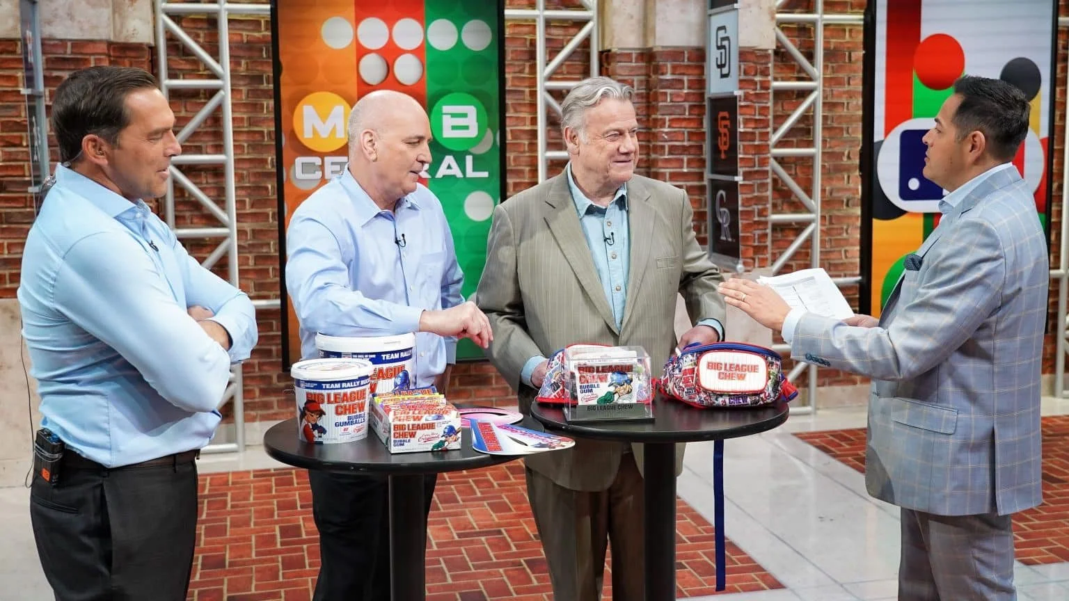 Ford Gum, Big League Chew Celebrate Billionth Pouch With MLB Central Hosts
