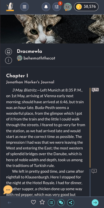Mobile Read interface
