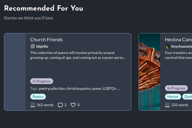 Recommendation engine