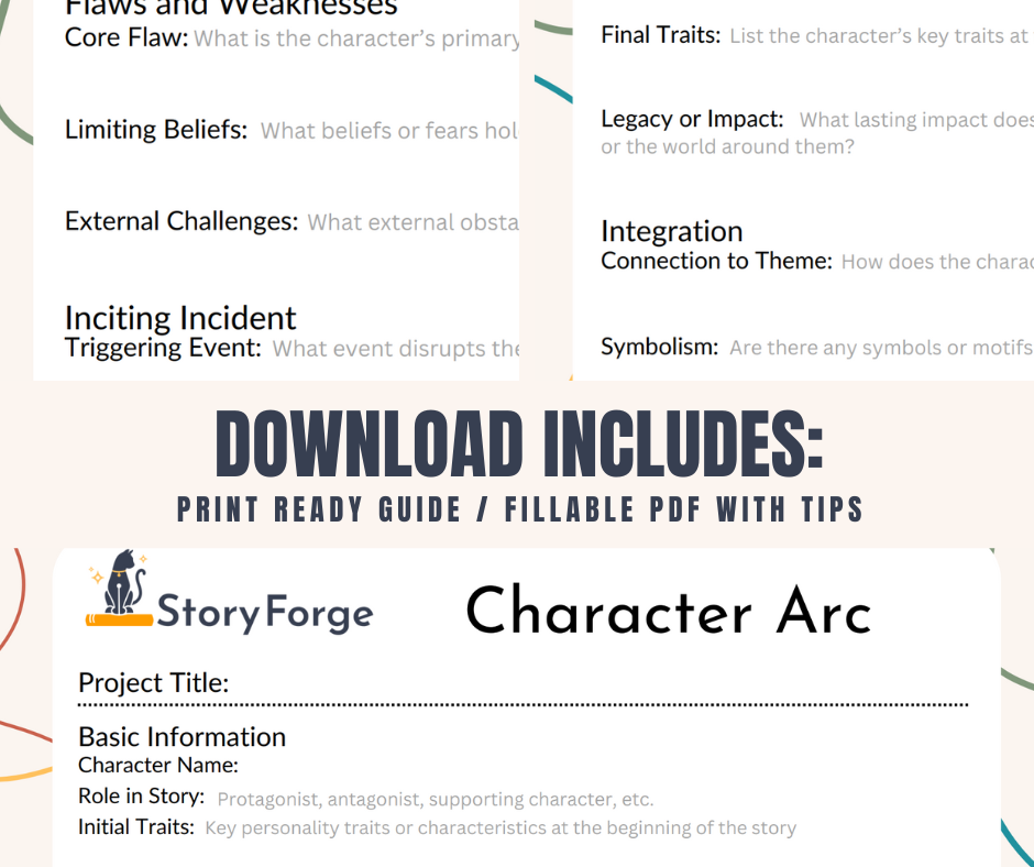 Build A Character Arc — StoryForge