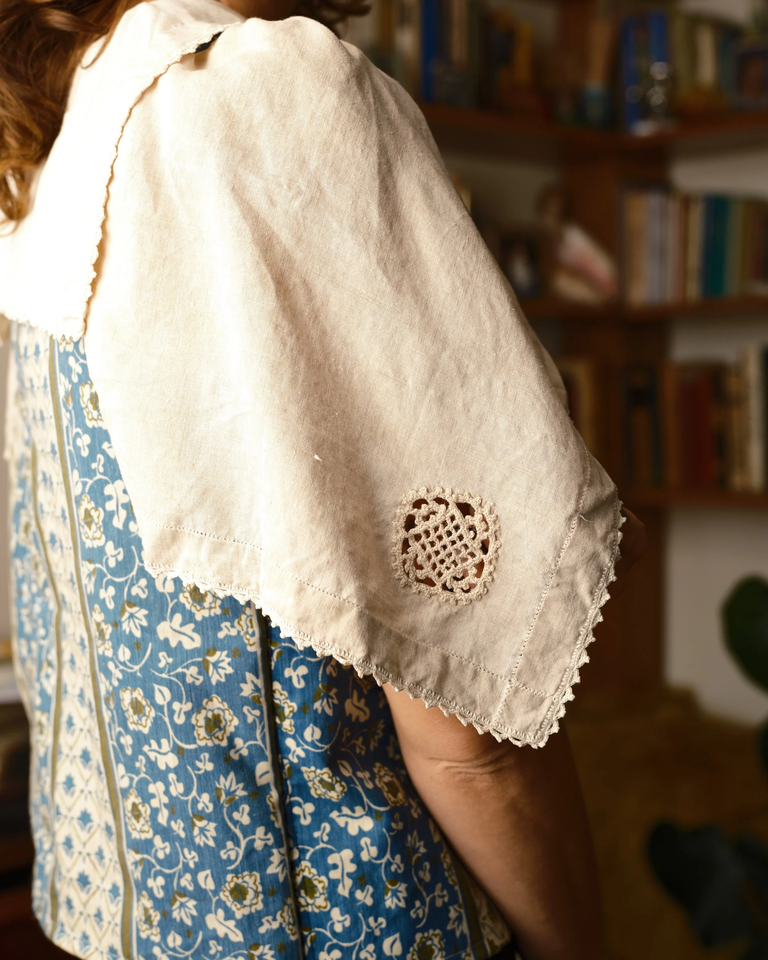 napkin sleeve handmade blouse.jpeg