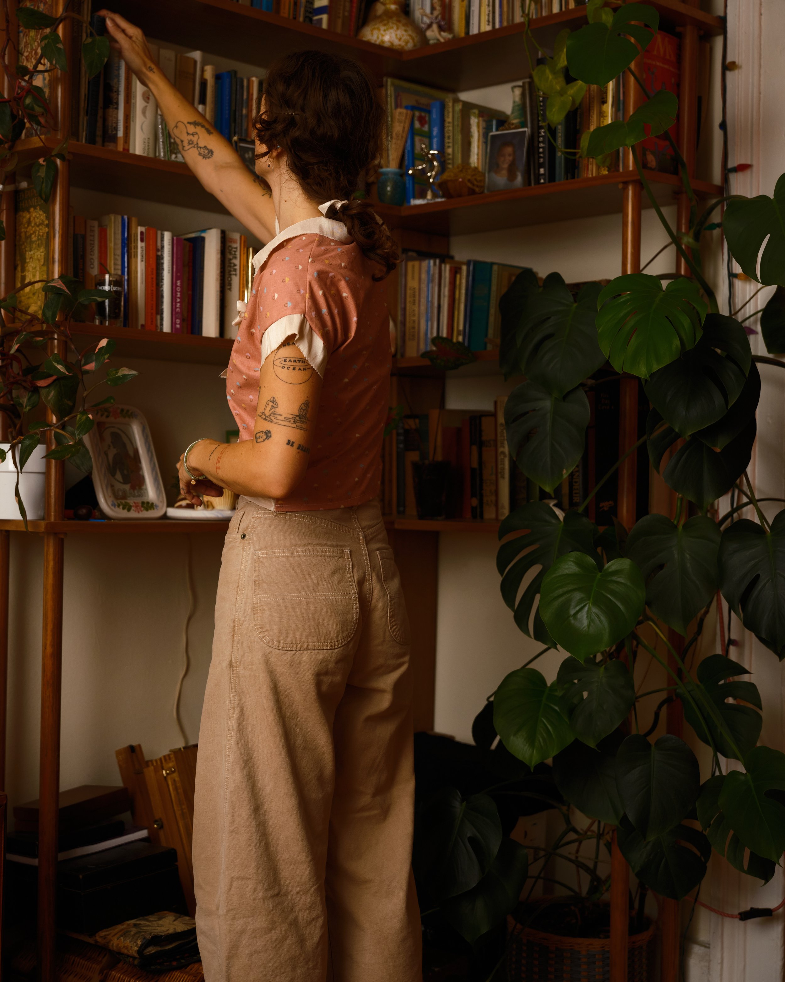 Handmade top Terracata handmade blouse made in new york city, made in brooklyn, made in usa