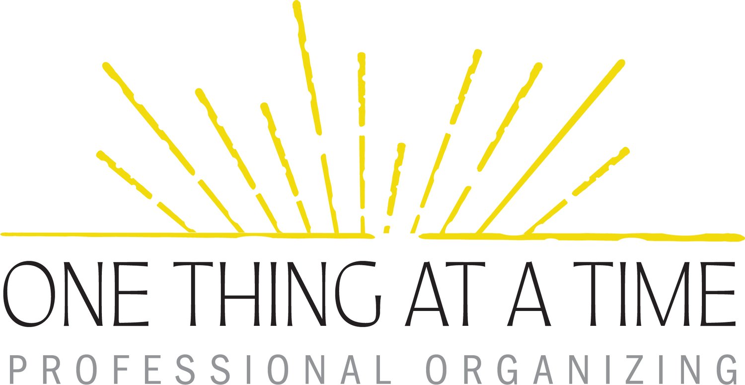 One thing at a time professional organizing
