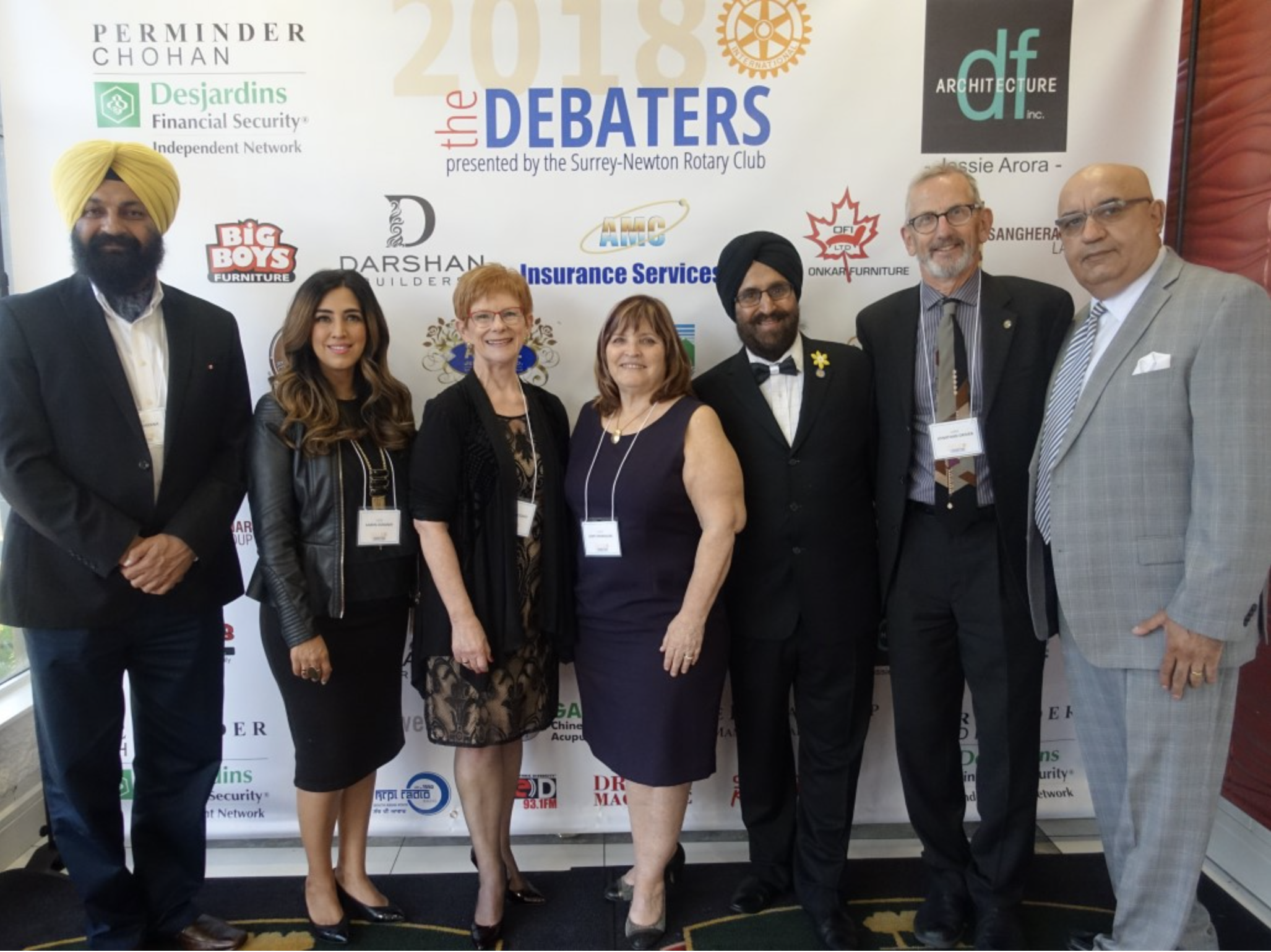 Karen Dosanjh Serves as a Judge at Debate to Help South Asian Youth Find their Voice - 2017
