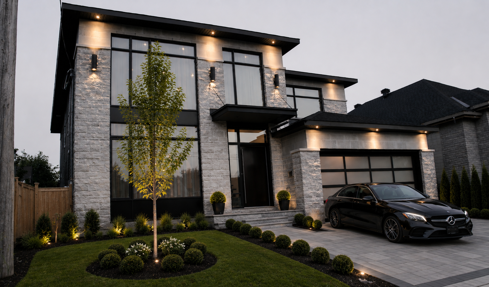 Custom single family dwelling