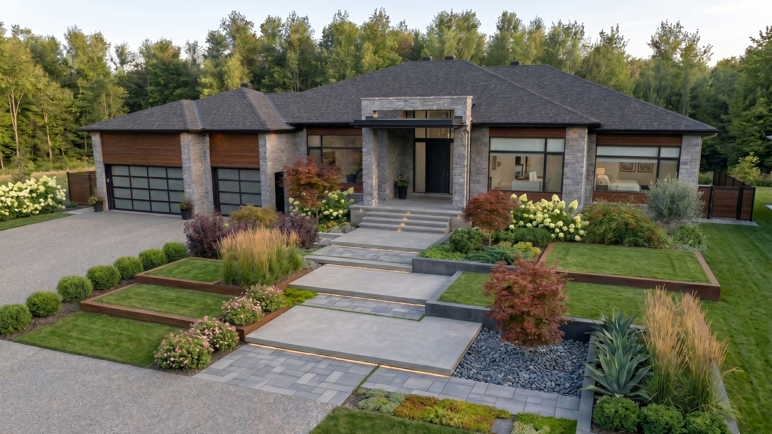 Modern custom home in Greely, Ontario