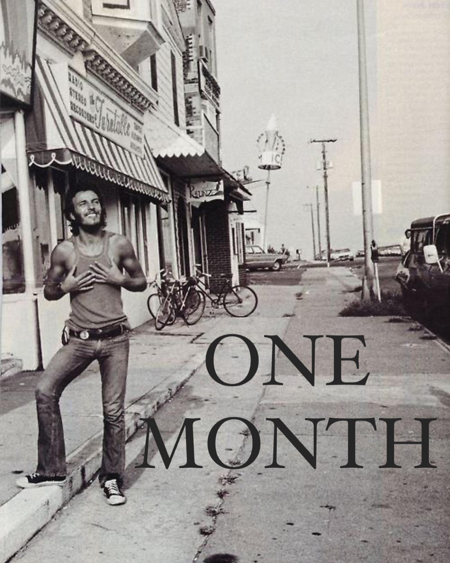 A MONTH FROM TODAY! ARE YOU READY?!?! 
Image: The Boss in his beloved NJ, 1973 by David Gahr
#vintage #1970s #brucespringsteen #baltimorevintageexpo #vintagestyle