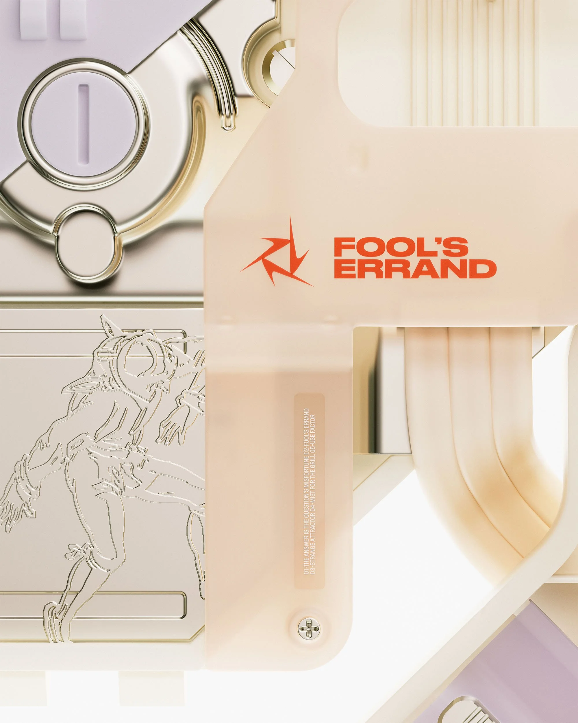 Portrait CG still of manufactured 3D assembly