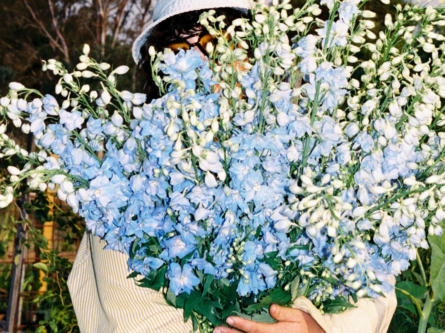 Custom floral installation at Butterland