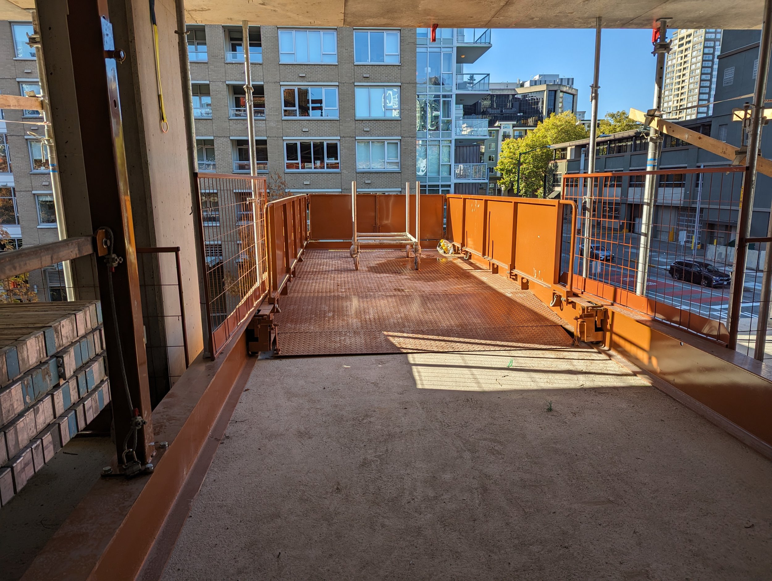 Eichinger Retractable Outrigger Deck Ramps are gentle