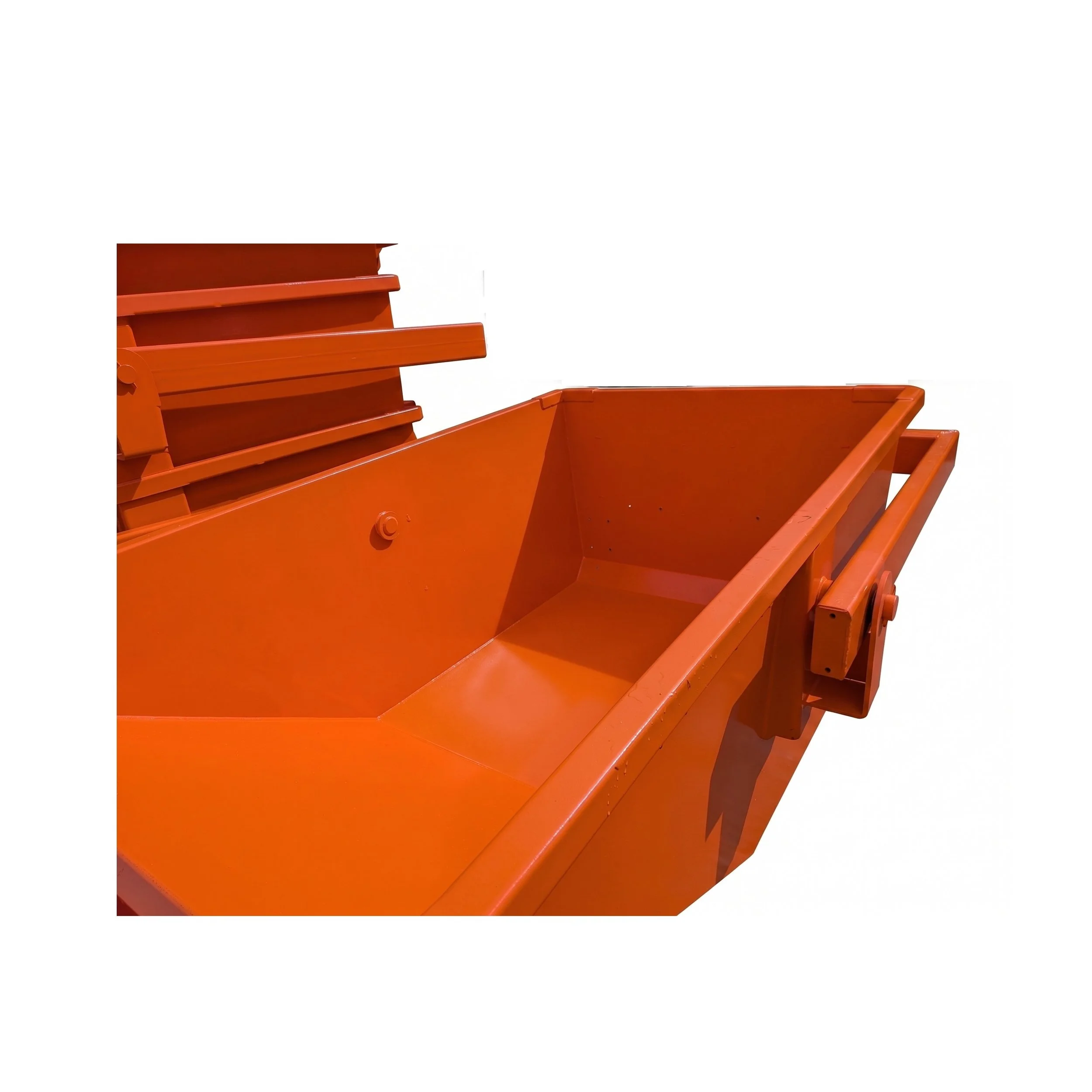 Automated Crane Skip Pans by CraneGear have pins that are easily replaced.