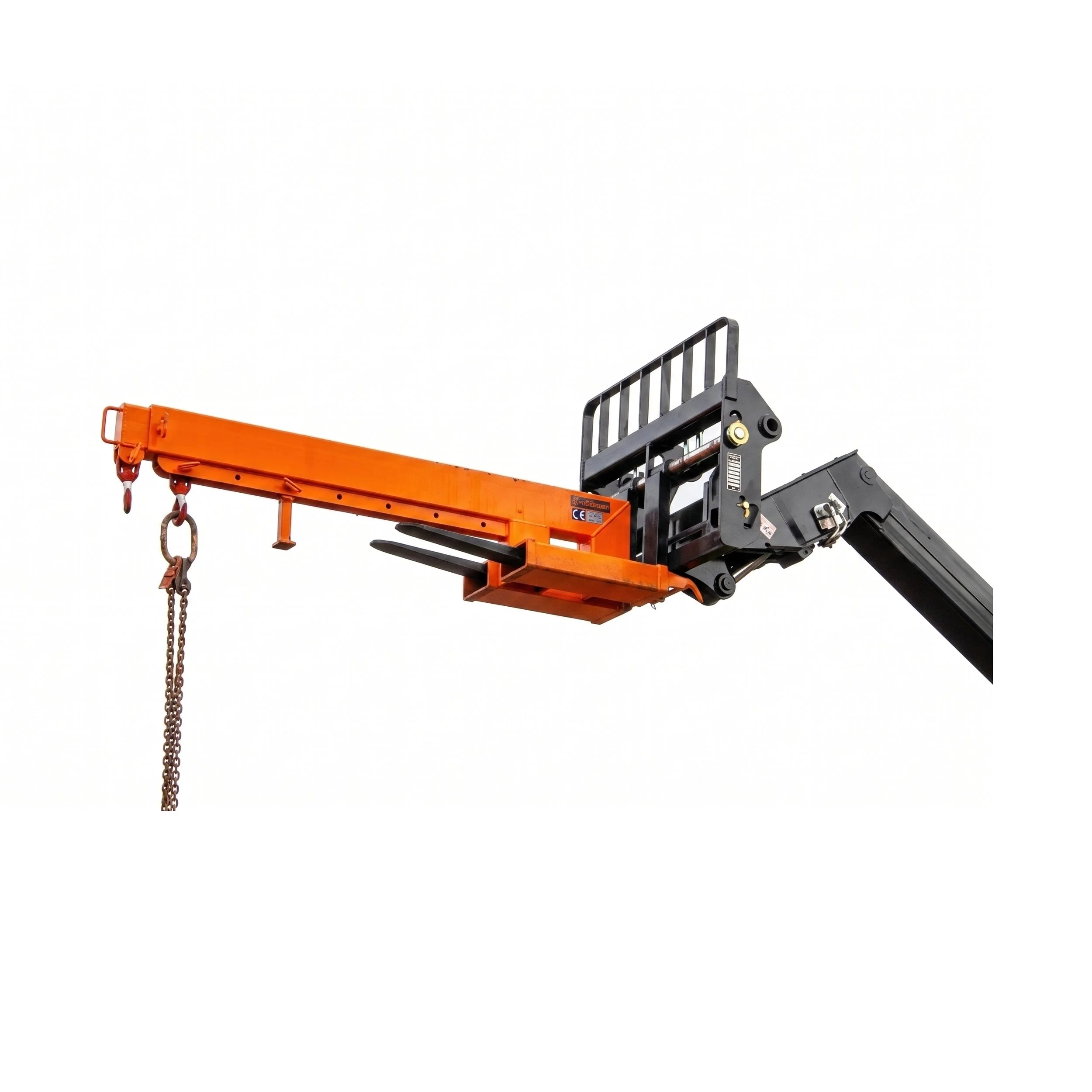Forklift Jib Rated @ 11,000 lbs 12' Extension