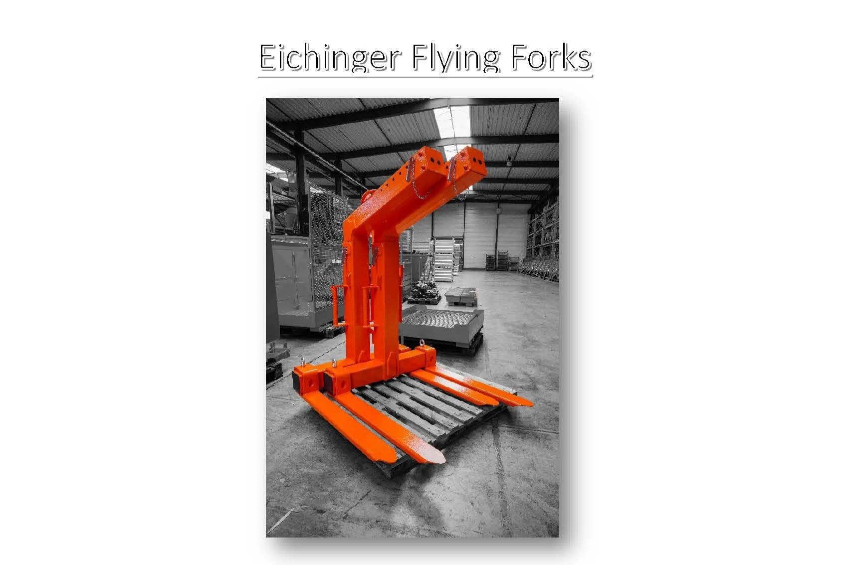 Eichinger Crane Pallet Fork sizes