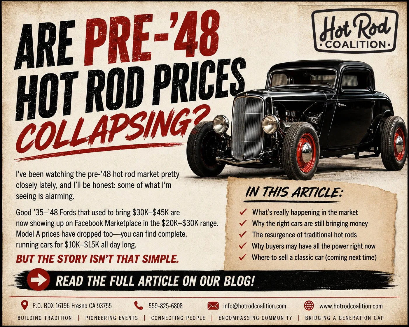 What’s Happening to the Pre-’48 Hot Rod Market?
