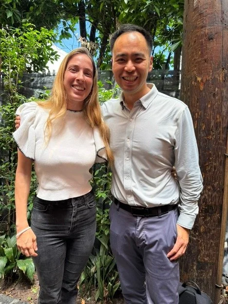 May 2026 - Dr. Hung says farewell to research scholar Ludovica Cella, MD
