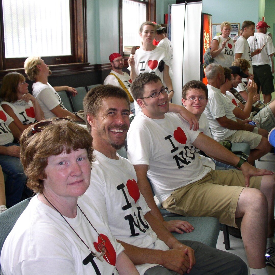 In August 2005, Hurricane Katrina hit New Orleans. The following July (2006), a group from Felton Bible Church flew down to New Orleans to clean up debris, and to repair one of the badly damaged houses.
