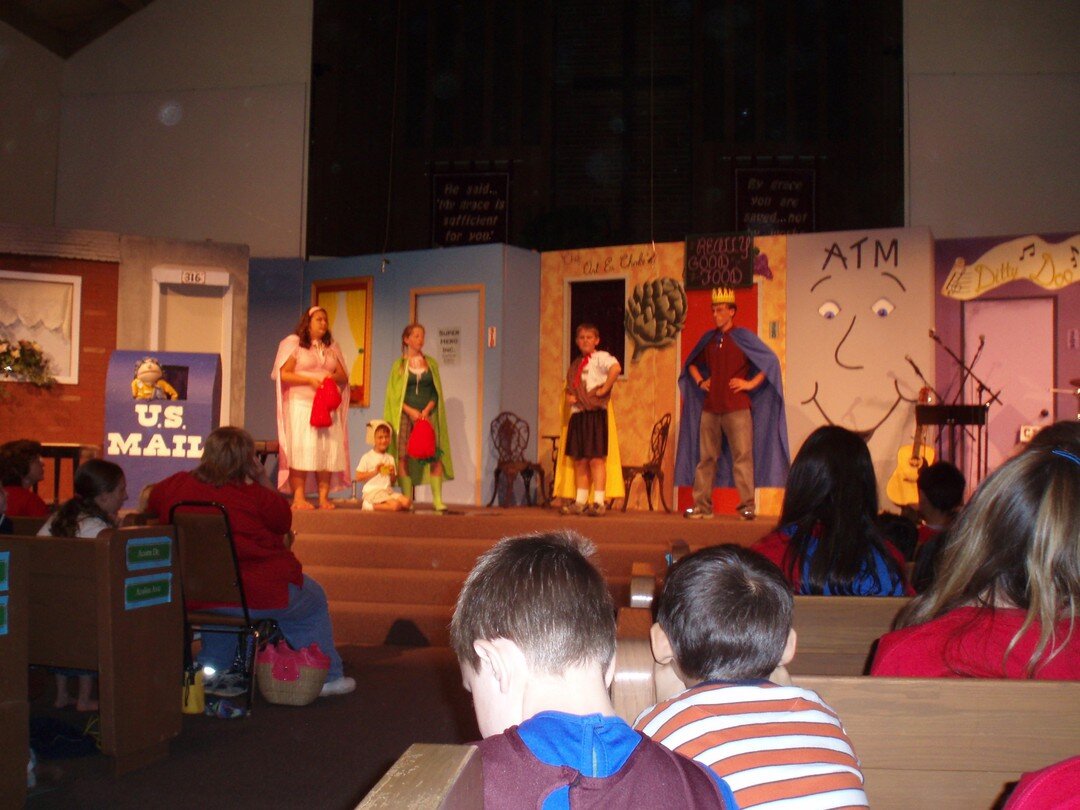 Hot summer days remind us of VBS. (And drizzly summer mornings always remind me of water day) In 2007 Felton Bible Church VBS kids turned into superheroes for the week, as they learned about the heroes of the Christian faith.