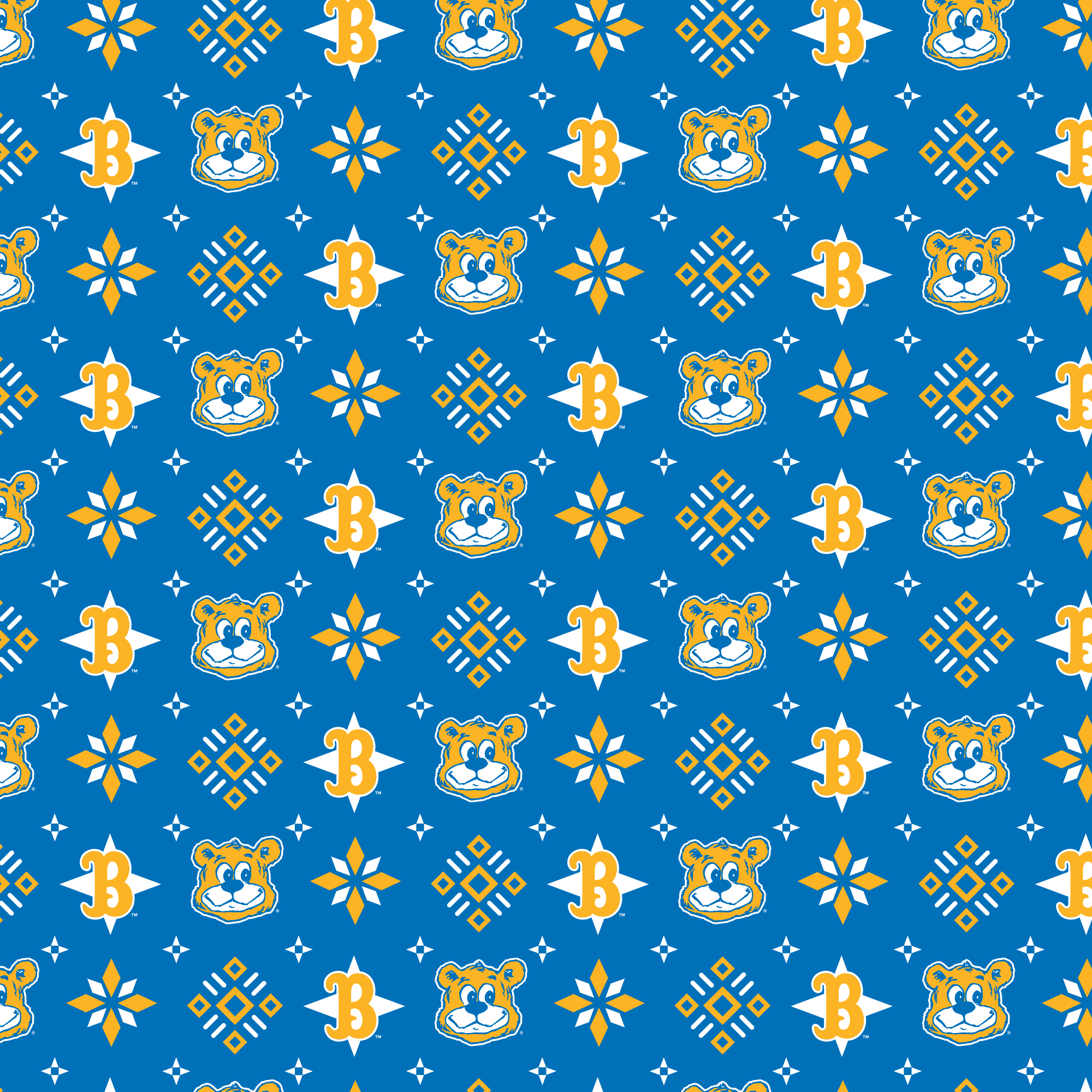 UCLA - Diamond Pattern