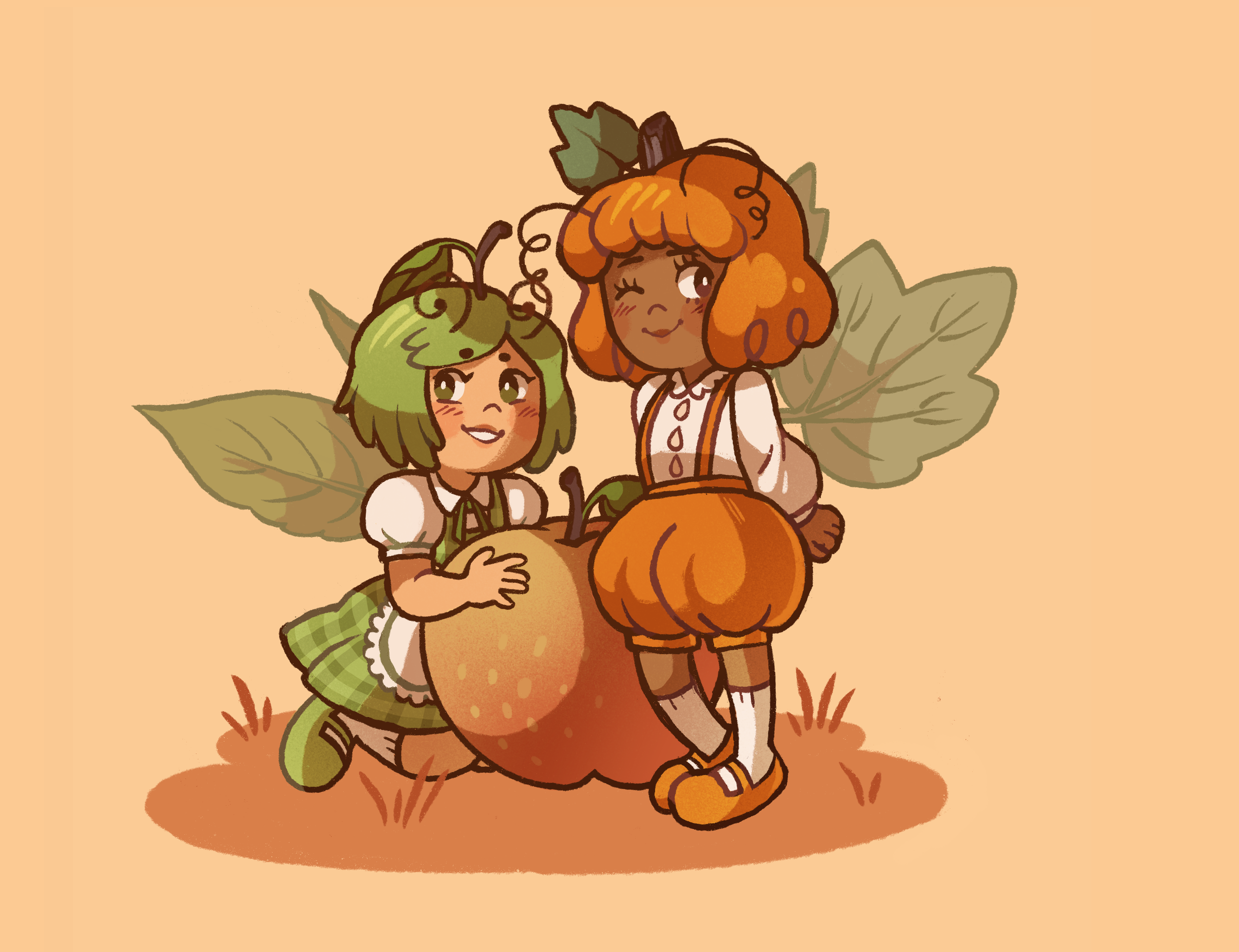 Fall Fruit Fairies
