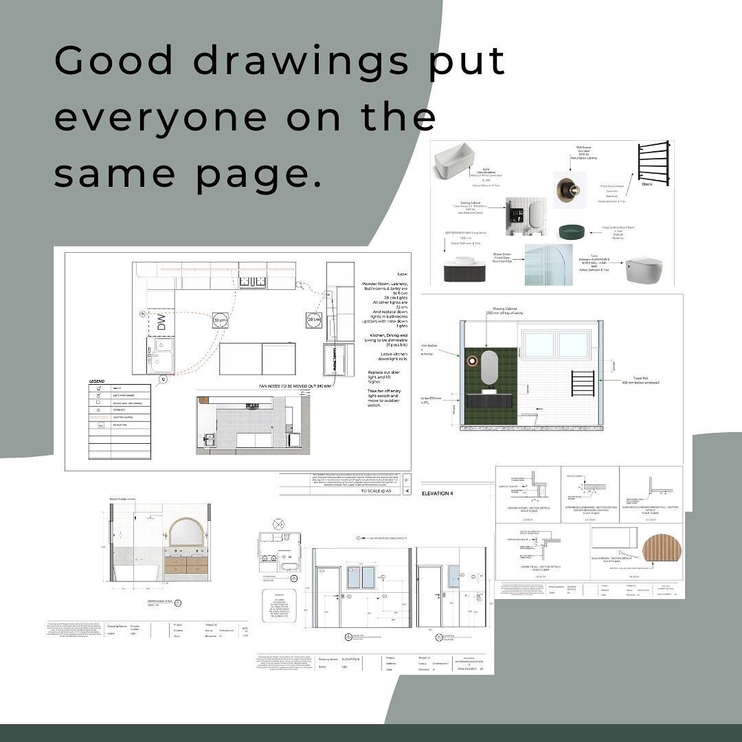 Good drawings put everyone on the same page.

It&rsquo;s true, a great Interior Design Plan can be the difference between a good renovation and a GREAT renovation. A stressful disruptive project and a SMOOTH, SUCCESSFUL &amp; STRESS FREE project.

Wi