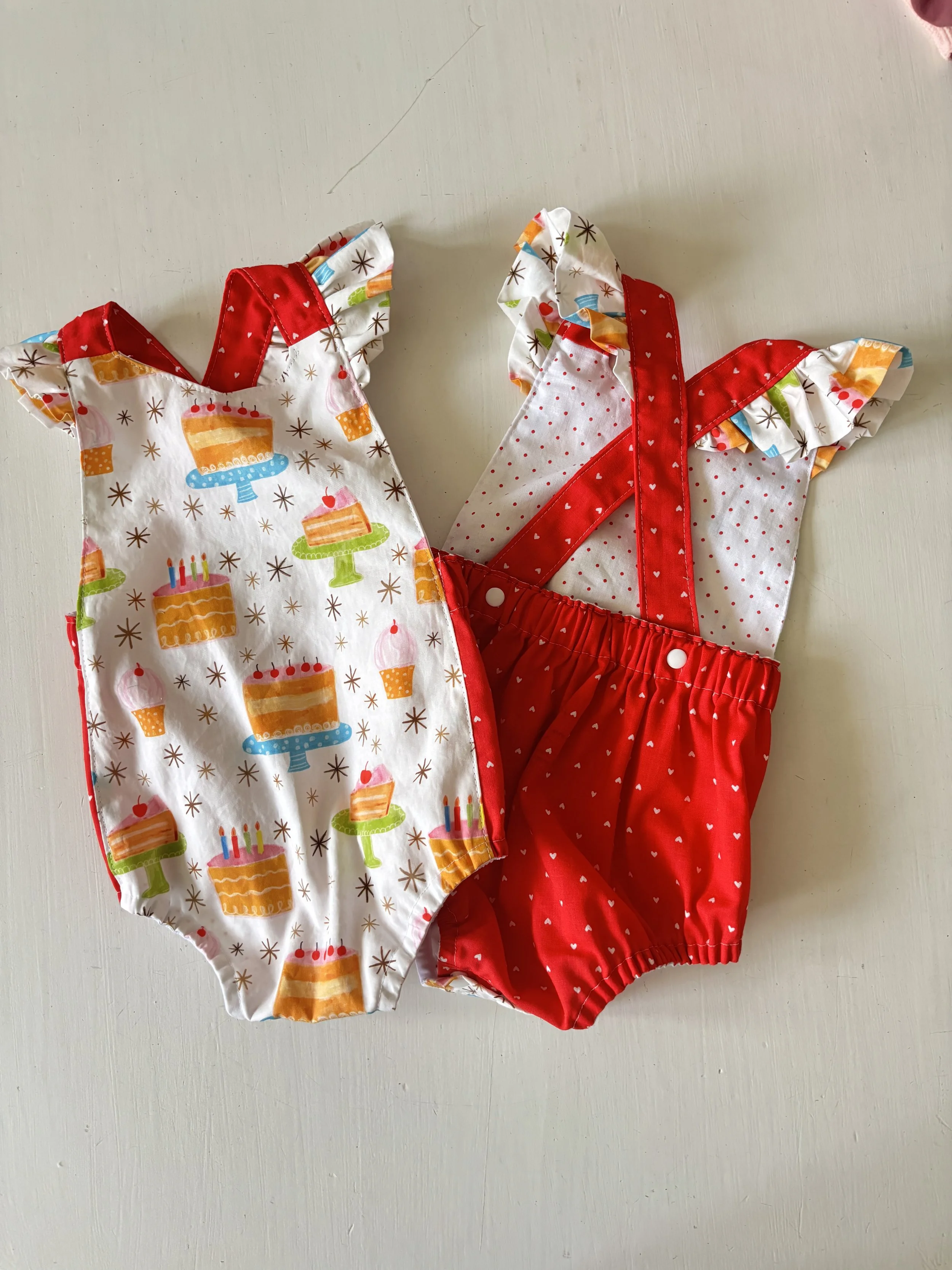 Astoria Romper (Cake 12M)
