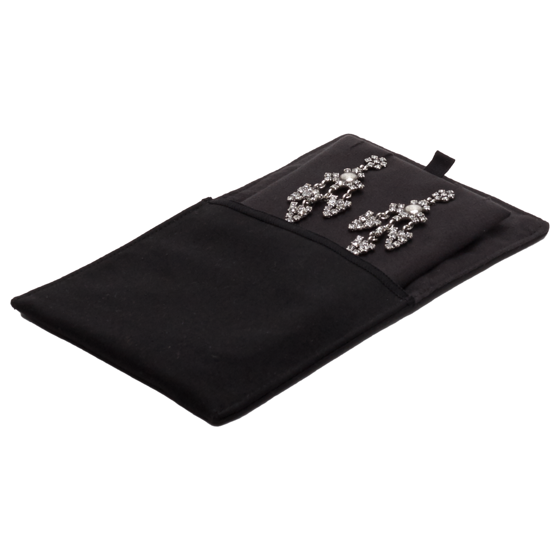 Luxurious Ultra Suede Jewelry Pouch - Stylish and Practical