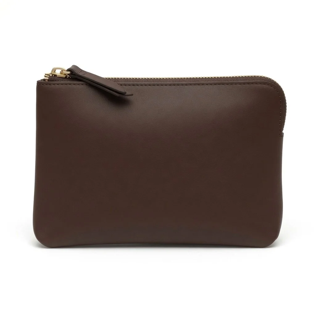 Leatherette Pouch - Stylish and Sustainable Vegan Leather Pouch