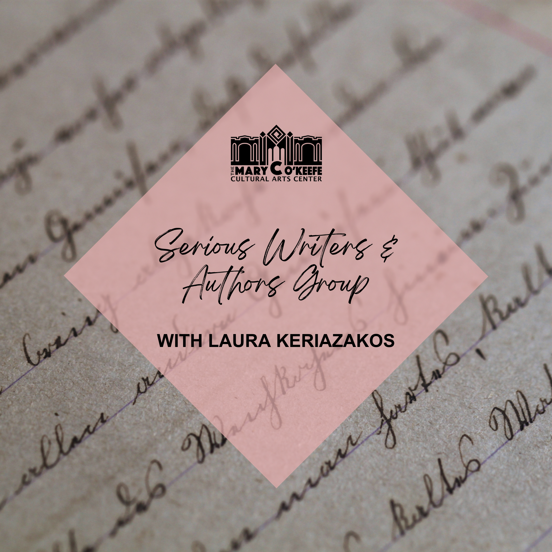 SERIOUS WRITERS & AUTHORS GROUP (SWAG) MONTHLY MEETINGS WITH LAURA KERIAZAKOS