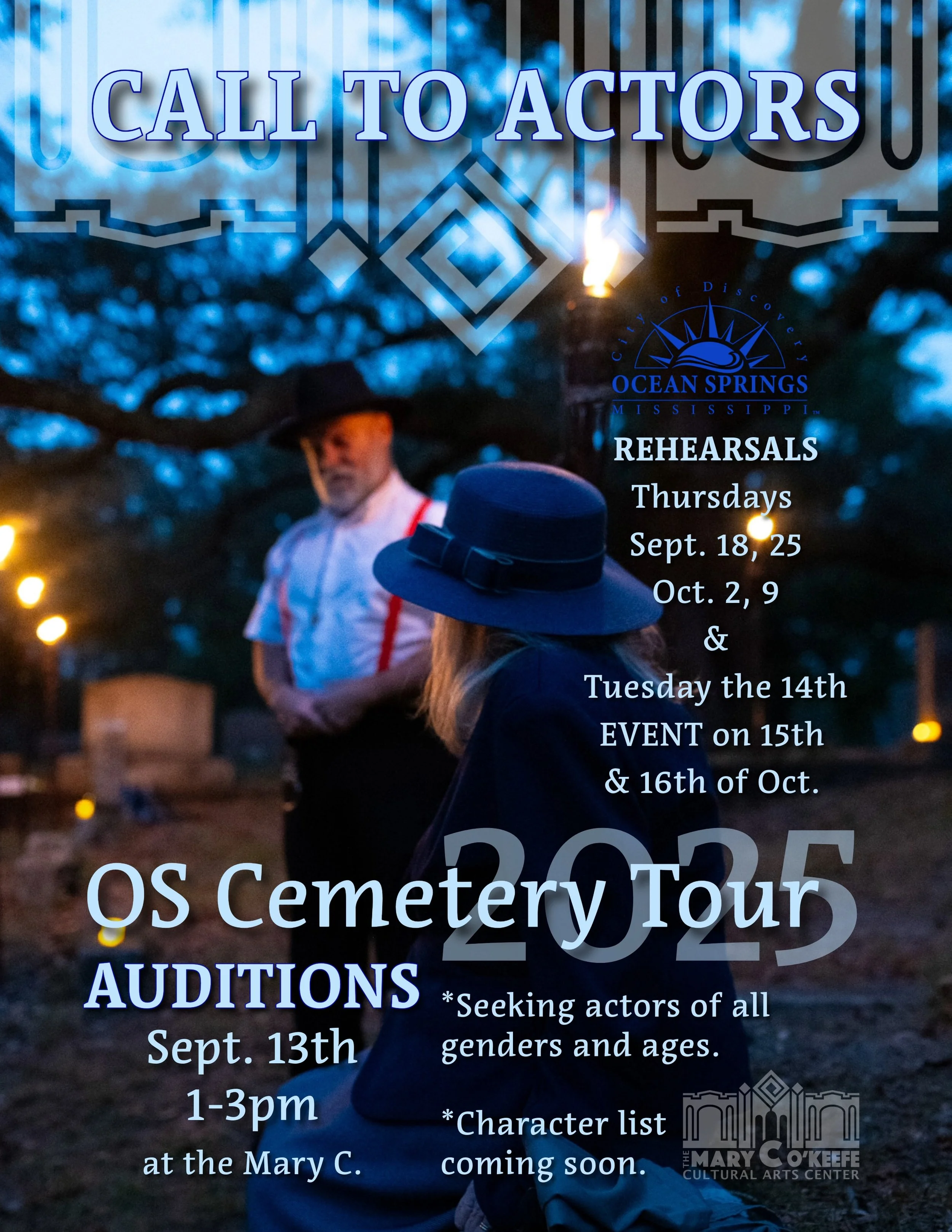 OS Cemetery Tour Auditions