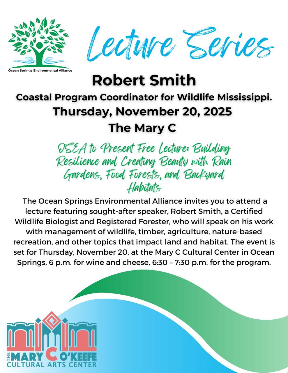 Ocean Springs Environment Alliance - Lecture