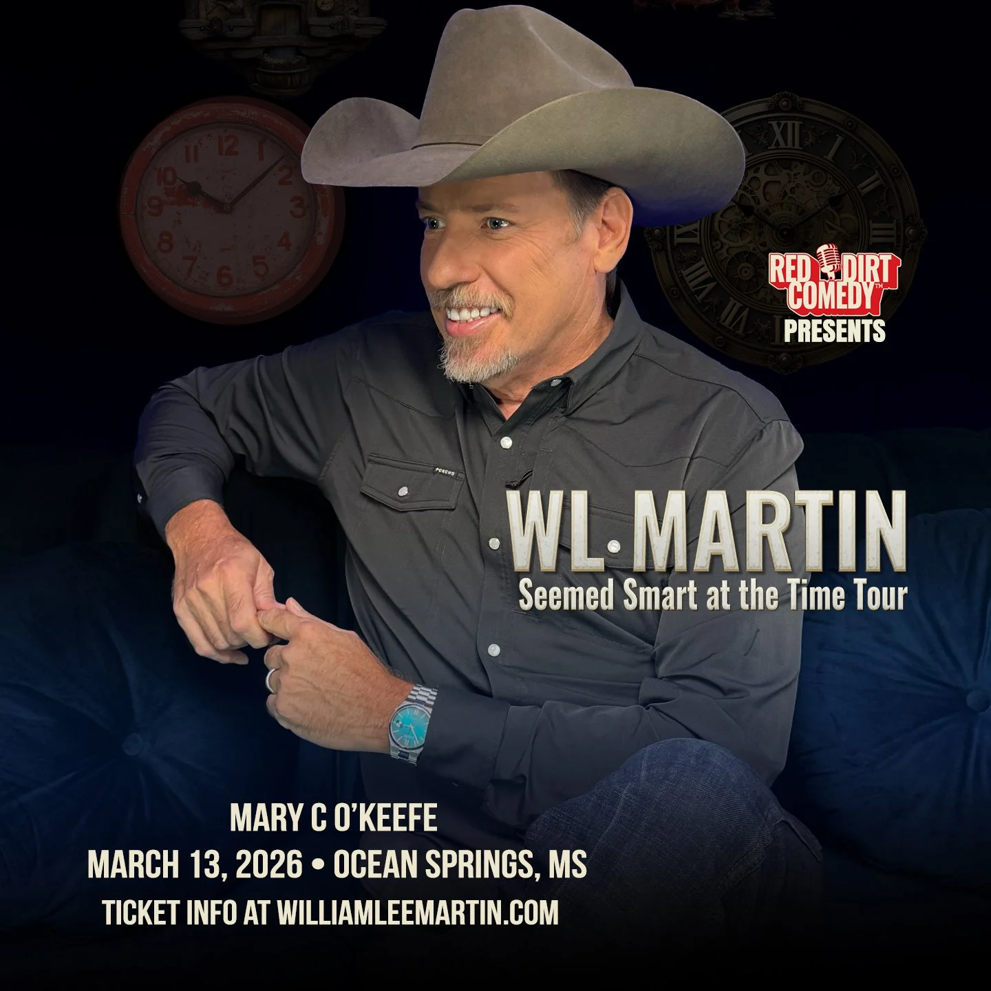 Red Dirt Comedy Presents: William Lee Martin - Seemed Smart at the Time Tour