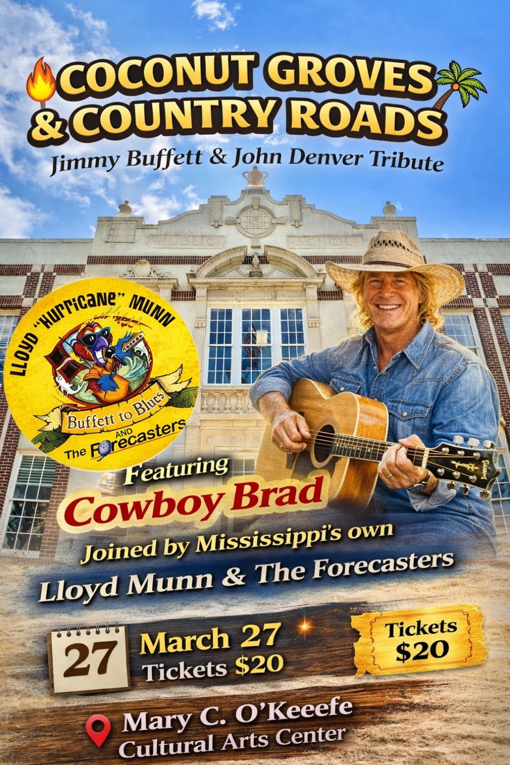 Coconut Groves &amp; Country Roads…A Tribute to Jimmy Buffett and John Denver