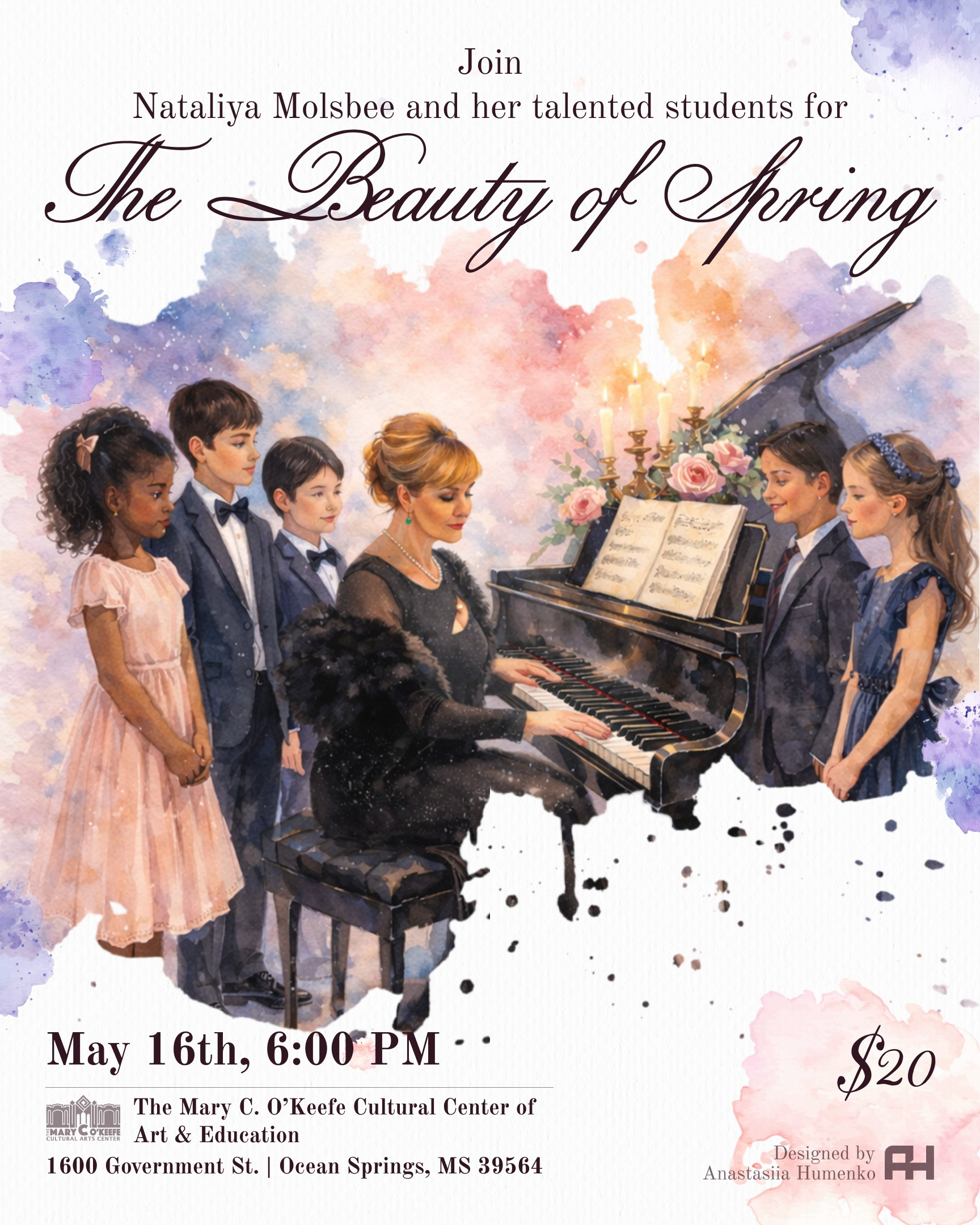 Nataliya Molsbee presents "The Beauty of Spring"
