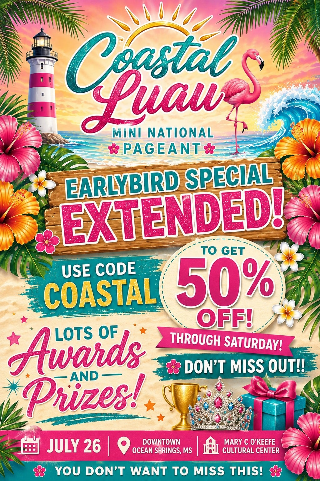 Coastal Luau Mini National Pageant