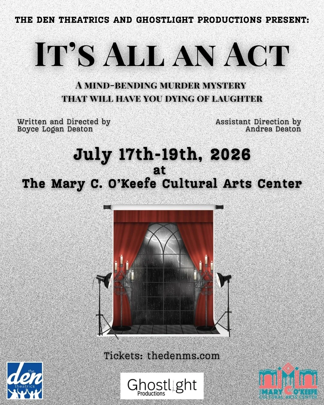 The DEN Theatrics presents "It's All an Act"
